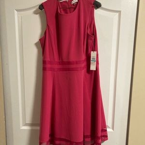 Brand New Pink Calvin Klein Dress - Size 16